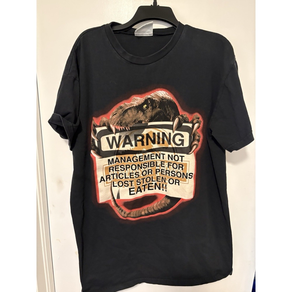 Vintage Jurassic Park The Ride T Shirt Universal Studios XXL
